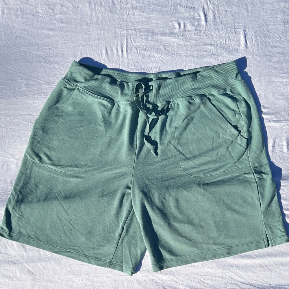 Women Green Casual Shorts